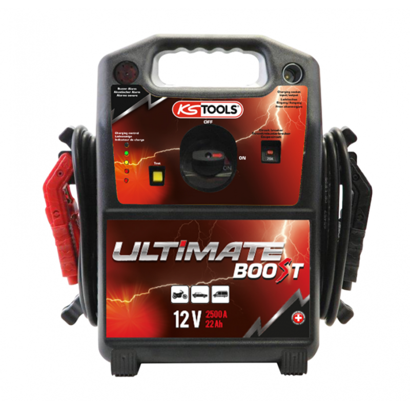 Booster à batterie VL/VU 12V - 850A/2500A KSTOOLS