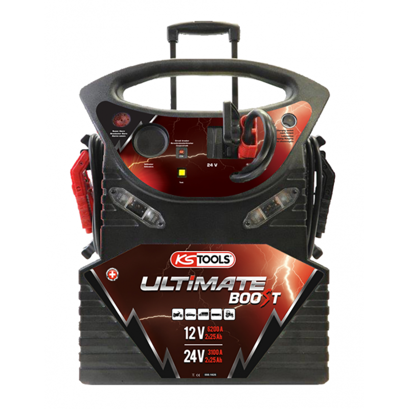 Booster à batterie 12V/24V - 5000A/2500A
